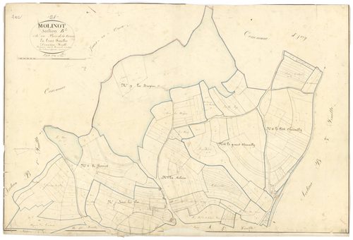 Molinot - Section B2 - 3 P PLAN 419/9