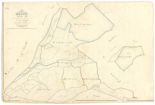 Molinot - Section B3 - 3 P PLAN 419/10