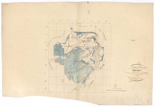Molphey - Tableau d'assemblage - 3 P PLAN 421/1