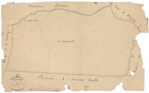 Montbard - Section A1 - 3 P PLAN 424/2