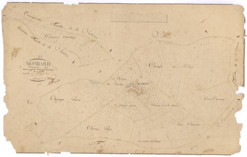 Montbard - Section A4 - 3 P PLAN 424/5