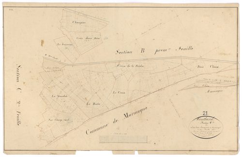 Montbard - Section C1 - 3 P PLAN 424/8