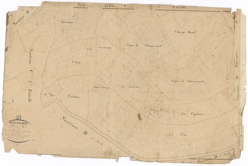 Montbard - Section C2 - 3 P PLAN 424/9