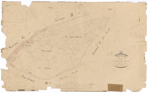 Montbard - Section C3 - 3 P PLAN 424/10