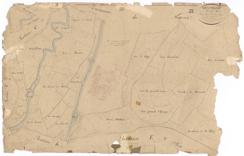 Montbard - Section D1 - 3 P PLAN 424/11