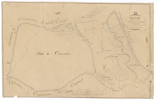 Montbard - Section E1 - 3 P PLAN 424/13