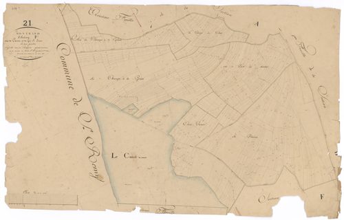 Montbard - Section F1 - 3 P PLAN 424/15