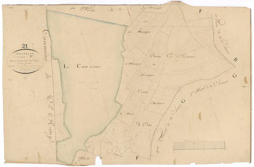 Montbard - Section F2 - 3 P PLAN 424/16