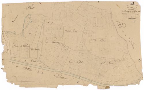 Montbard - Section F3 - 3 P PLAN 424/17