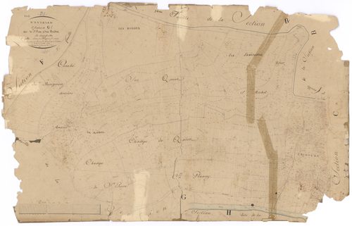 Montbard - Section G1 - 3 P PLAN 424/18