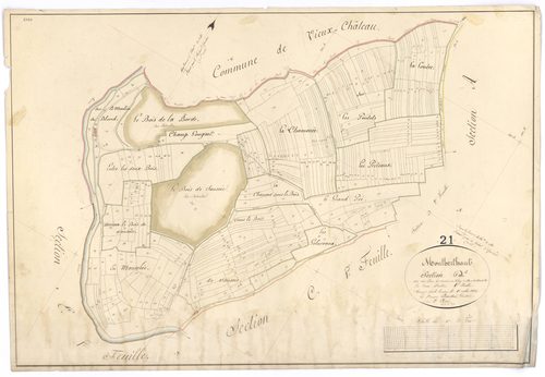 Montberthault - Section D1 - 3 P PLAN 425/6