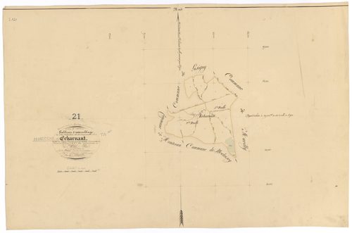 Montceau-et-Echarnant - Tableau d'assemblage 2 - 3 P PLAN 426/2