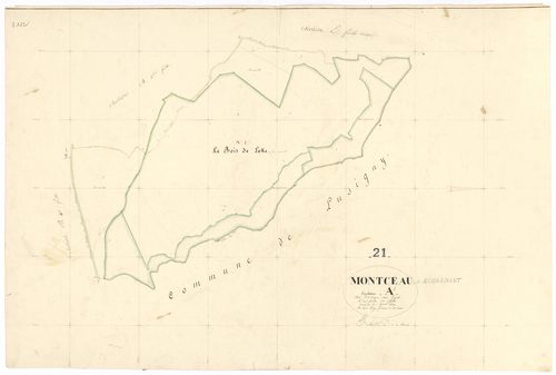 Montceau-et-Echarnant - Section A1 - 3 P PLAN 426/4
