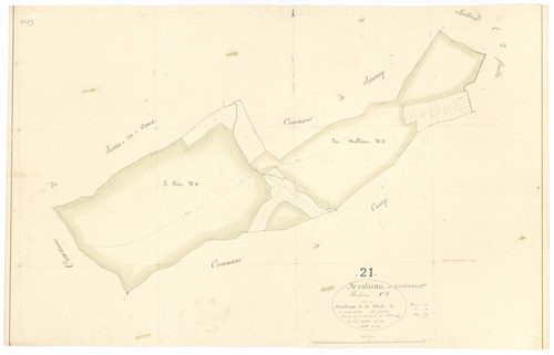 Montceau-et-Echarnant - Section C1 - 3 P PLAN 426/11