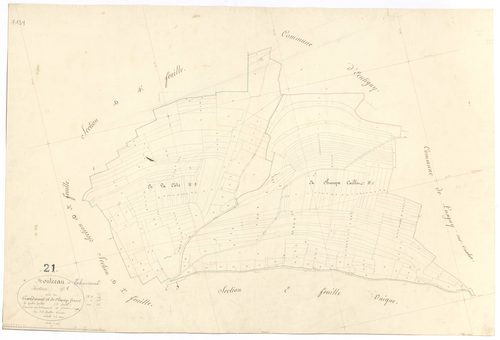 Montceau-et-Echarnant - Section D1 - 3 P PLAN 426/16