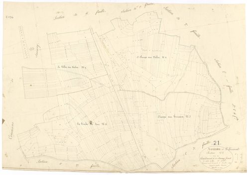Montceau-et-Echarnant - Section D3 - 3 P PLAN 426/18