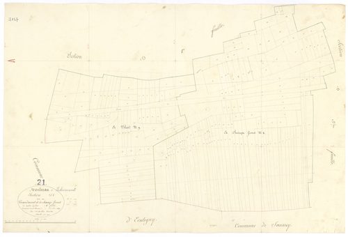 Montceau-et-Echarnant - Section D4 - 3 P PLAN 426/19