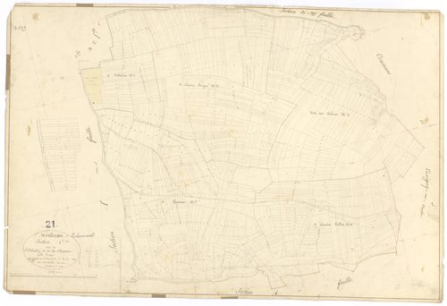 Montceau-et-Echarnant - Section E - 3 P PLAN 426/21