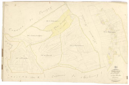 Montceau-et-Echarnant - Section G2 - 3 P PLAN 426/26