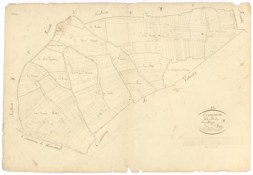 Monthelie - Section A1 - 3 P PLAN 427/2