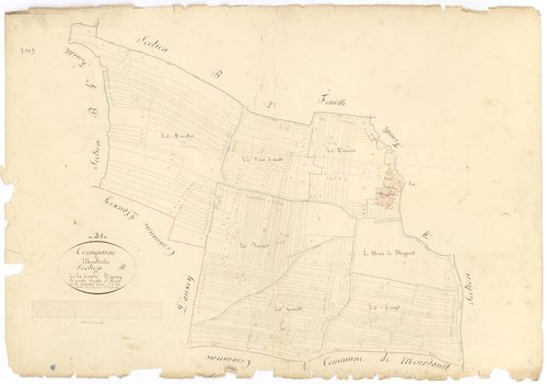 Monthelie - Section B1 - 3 P PLAN 427/5