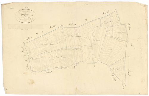 Monthelie - Section B2 - 3 P PLAN 427/6