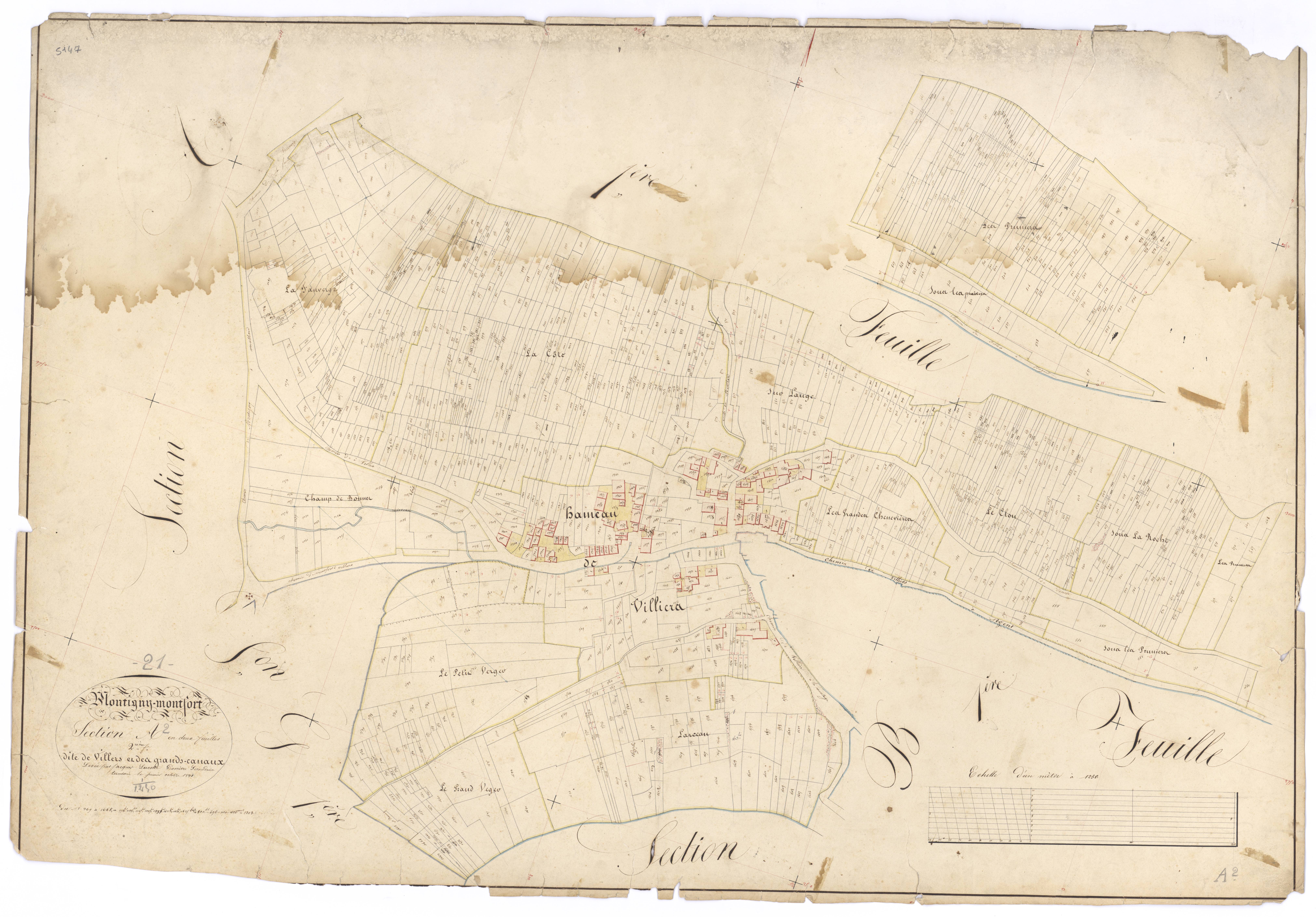 Montigny-Montfort - Section A2 - 3 P PLAN 428/3
