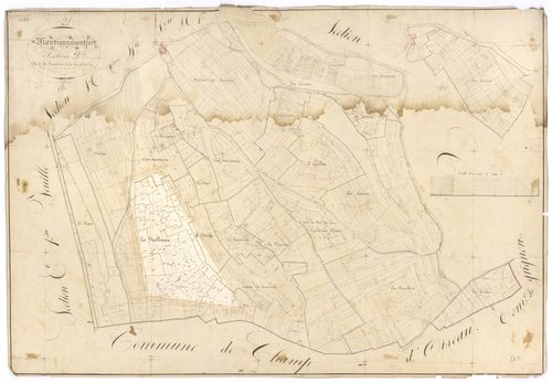 Montigny-Montfort - Section D - 3 P PLAN 428/7