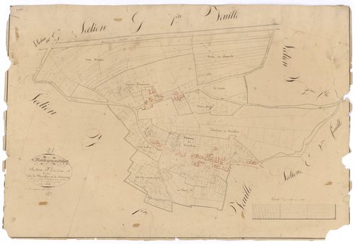 Montigny-Montfort - Section F2 - 3 P PLAN 428/12