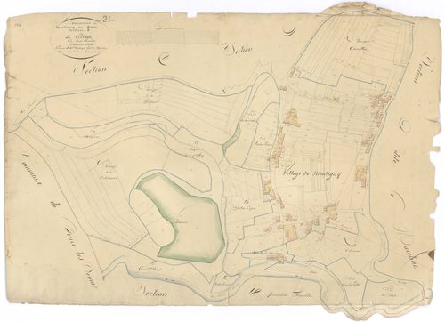 Montigny-Saint-Barthélemy - Section B1 - 3 P PLAN 429/3