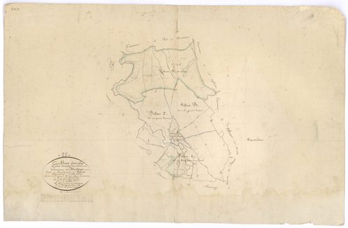 Montigny-sur-Armançon - Tableau d'assemblage - 3 P PLAN 430/1