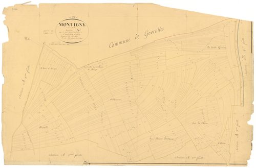 Montigny-sur-Aube - Section A1 - 3 P PLAN 431/2