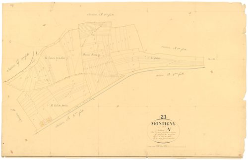 Montigny-sur-Aube - Section A3 - 3 P PLAN 431/4