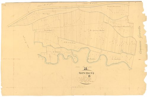Montigny-sur-Aube - Section B4 - 3 P PLAN 431/9