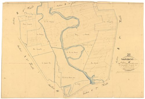 Montigny-sur-Aube - Section B5 - 3 P PLAN 431/10