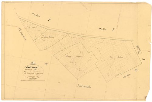 Montigny-sur-Aube - Section D2 - 3 P PLAN 431/14