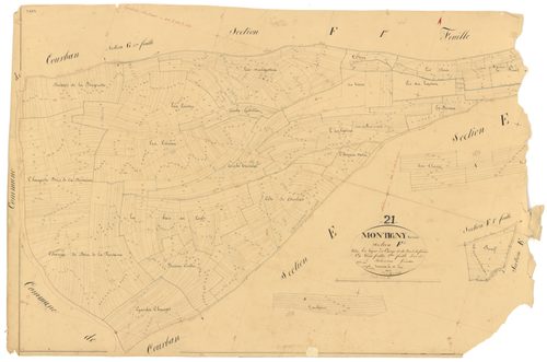 Montigny-sur-Aube - Section F2 - 3 P PLAN 431/17