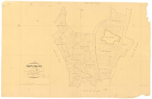 Montigny-sur-Aube - Section G1 - 3 P PLAN 431/18
