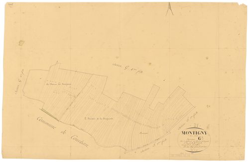 Montigny-sur-Aube - Section G3 - 3 P PLAN 431/20
