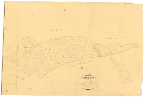 Montigny-sur-Aube - Section G4 - 3 P PLAN 431/21