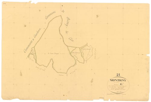 Montigny-sur-Aube - Section G5 - 3 P PLAN 431/22