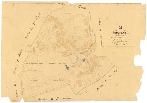 Montigny-sur-Aube - Section H - 3 P PLAN 431/23