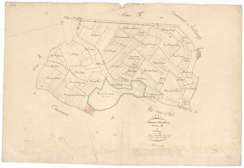 Montlay-en-Auxois - Section A - 3 P PLAN 433/2