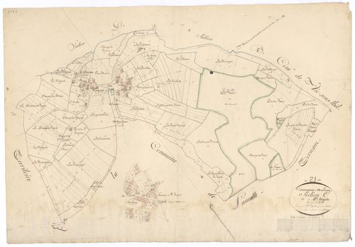 Montlay-en-Auxois - Section C - 3 P PLAN 433/4