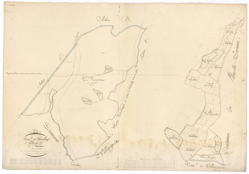 Montlay-en-Auxois - Section D - 3 P PLAN 433/5