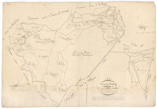Montlay-en-Auxois - Section E - 3 P PLAN 433/6
