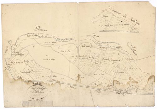 Montlay-en-Auxois - Section F - 3 P PLAN 433/7