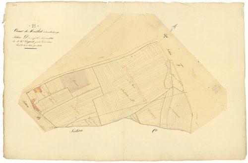 Montliot-et-Courcelles - Section D - 3 P PLAN 434/5