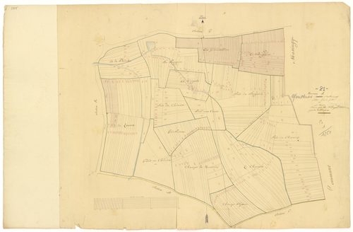 Montliot-et-Courcelles - Section F - 3 P PLAN 434/7