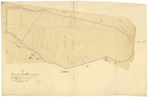 Montliot-et-Courcelles - Section L - 3 P PLAN 434/12